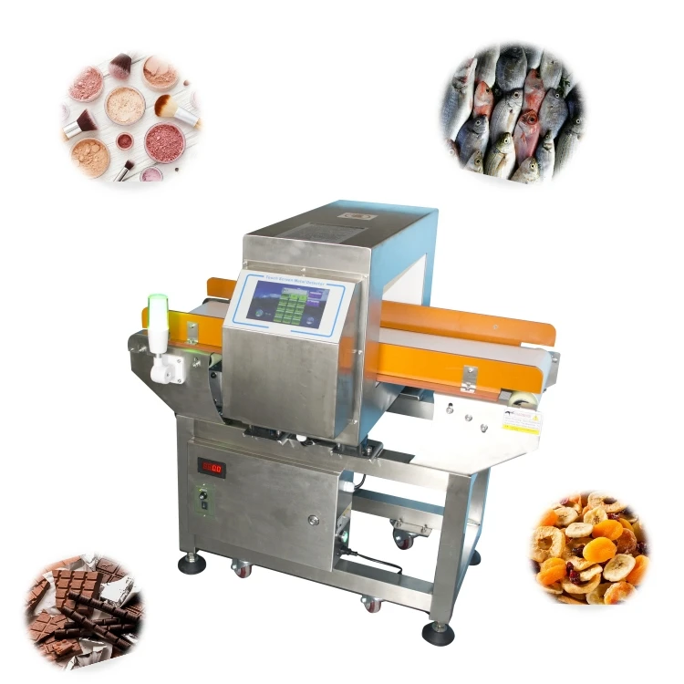 high sensitivity conveyor belt food metal detector metal detector for food industry