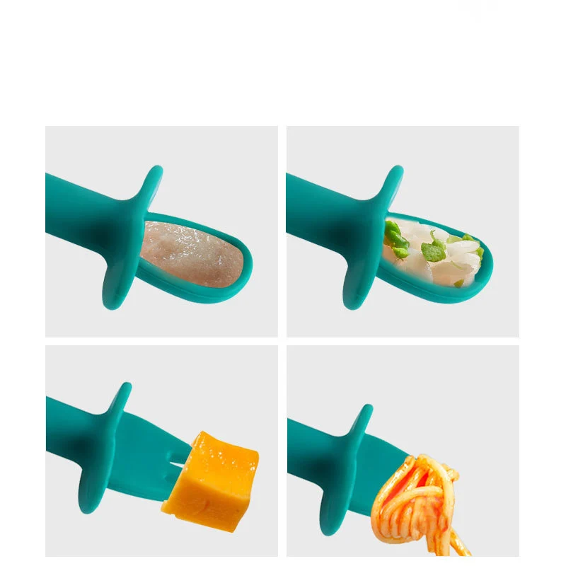 wholesale food grade bba supplies silicone bib spoon bowl baby pre spoon baby spoon and fork baby