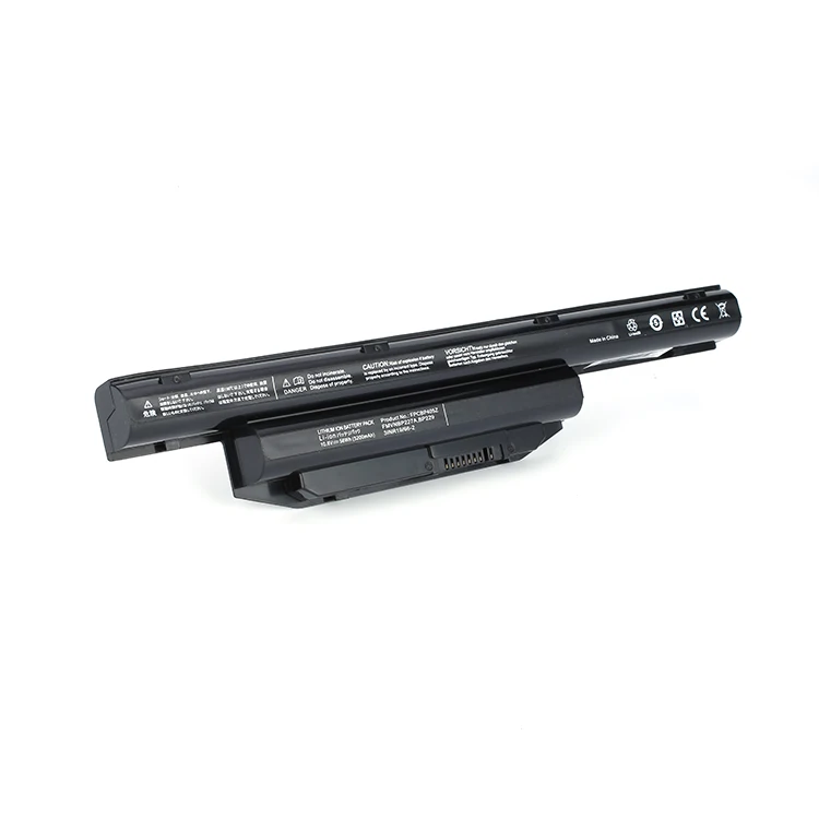 Shenzhen manufacturer battery 6 cells 3s2P built-in 18650 laptop battery factory lithium ion laptop battery for sale