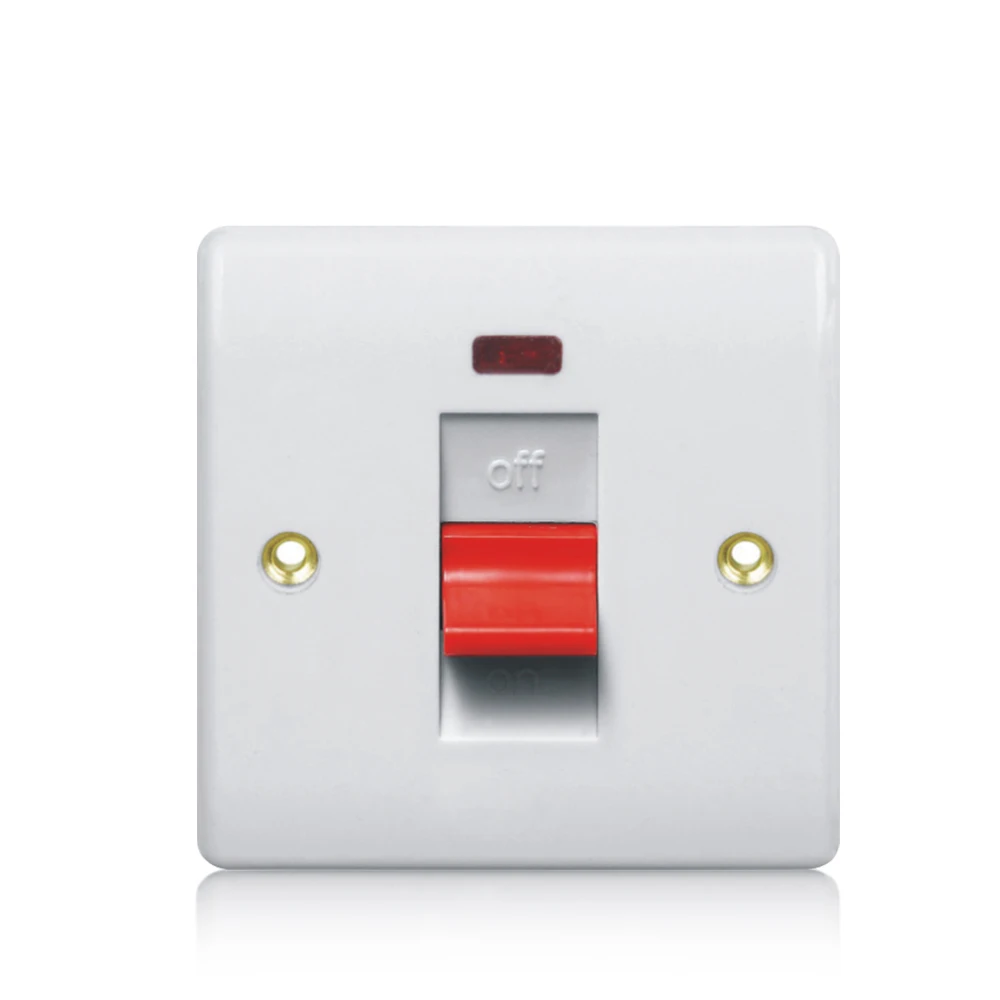 45amp DP electrical cooker control unit wall switches