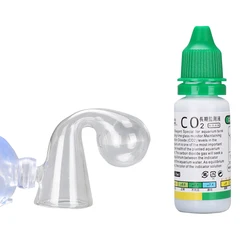 DEM S00-23 CO2 Monitor Liquid  CO2 Indicator drop checker Plants Long Term Monitor CO2 Tester Set For Aquarium Fish Tank