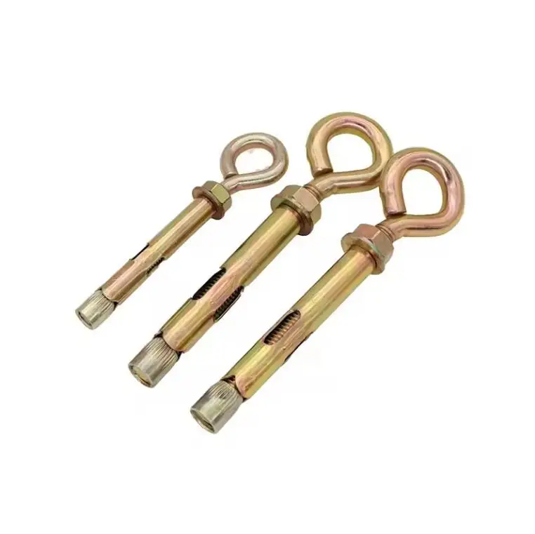 Factory Price Wholesale Grade 4.8 8.8 Galvanized Carbon Steel 12mm Fish Eye Expansion Sleeve Anchor Bolt M6 M10