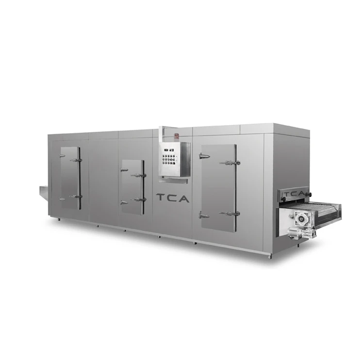 100kg/hour Best price and economical small iqf freezing tunnels machine