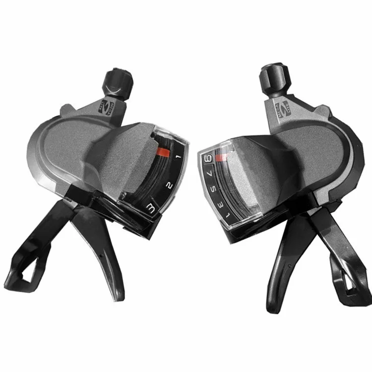  M4000 9 27 Скорость Горный Дорожный прямо с накатанной головкой переключения передач рычага велосипед велосипедный Переключатель