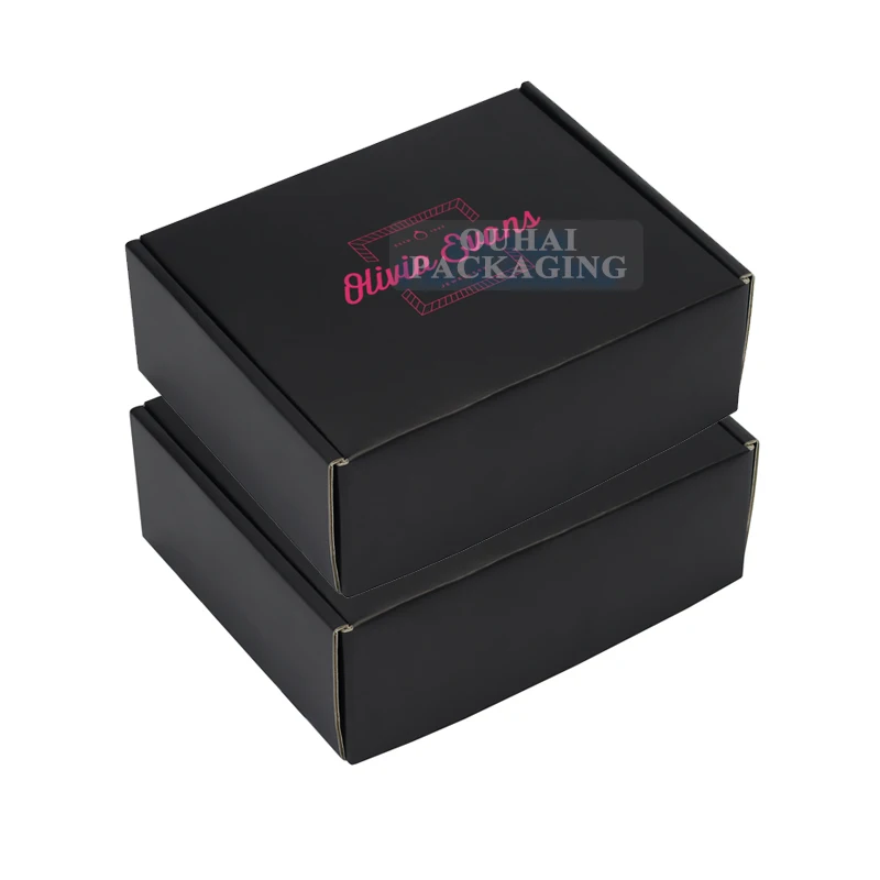 Custom Corrugated Paper Package Perfume Box and Bottle Packaging Shipping Boxes with Cardboard Insert Fixed Glass Product