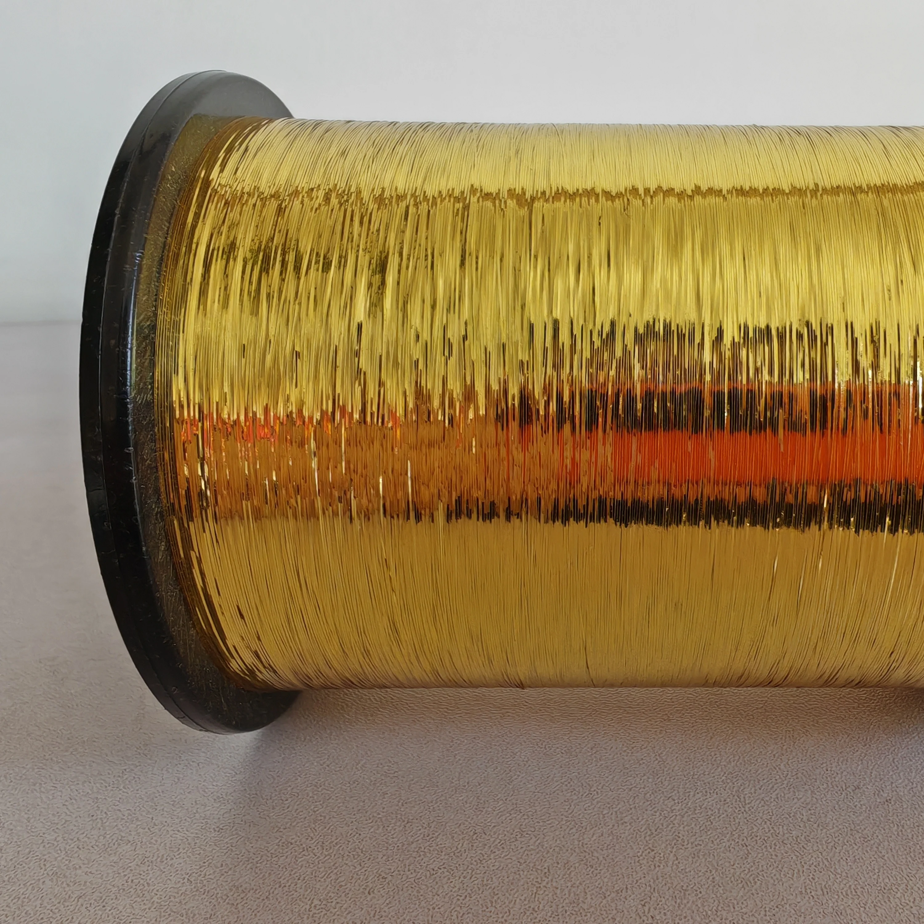 100% Polyester Thread Gold And Silver M-Type Metallic Yarn