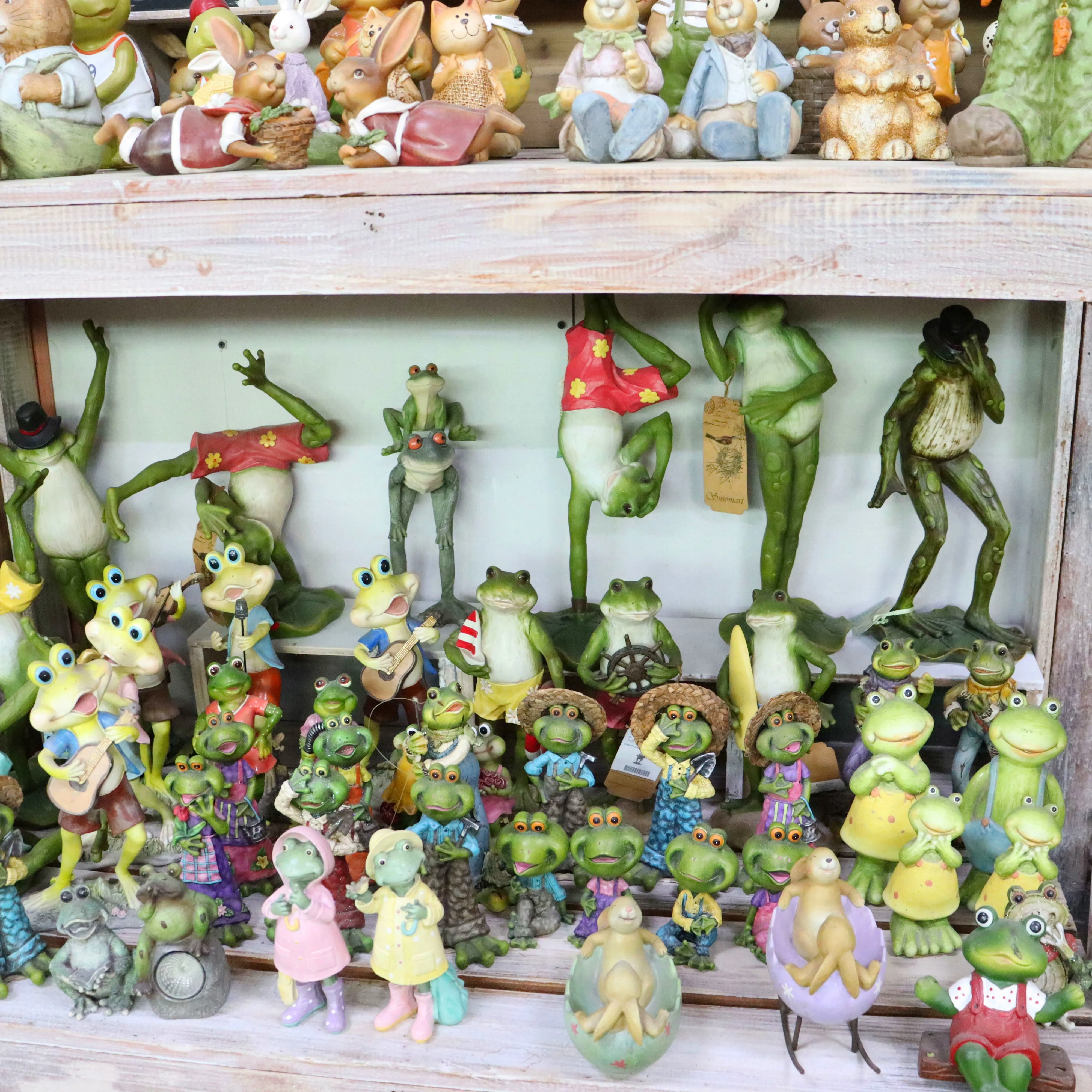 factory direct frog figurine gardening animal statue resin crafts ornaments landscape home garden decor