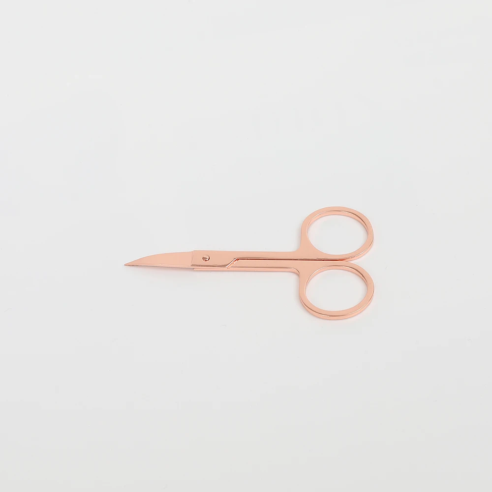 
Safety Scissors Household Small Size Mini Beauty Trim Hairs Face Eyebrow Cutter Nose Hair Trimmer Stainless Steel 