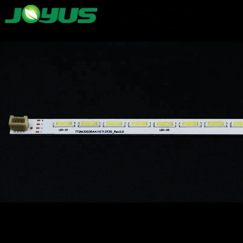 Светодиодная лента для подсветки телевизора tot32lb _ led7020 67-728810-0A0 L32F2570B L32F2590E LED32C850K 1 шт./компл. 407 мм 3 в smd7020 48 светодиодов