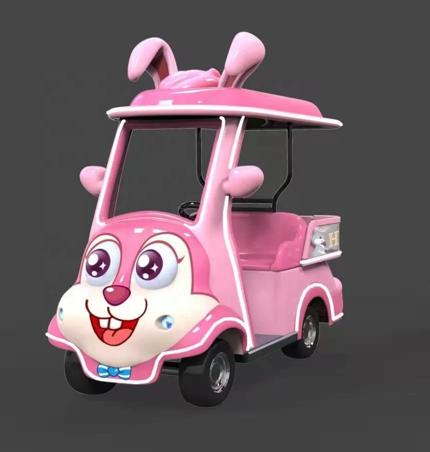 2 seats self-driving electric car with goods enclosure