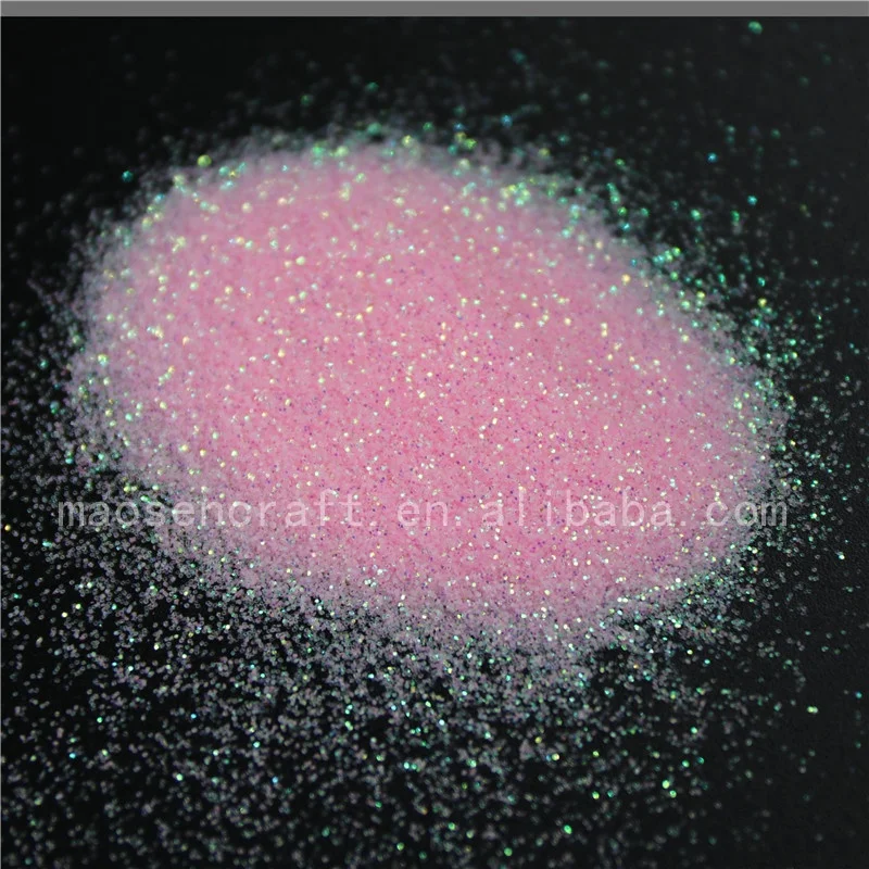 Eco-firendly Factory customized  colorful Resistant Solvent Iridescent Glitter powder for craft
