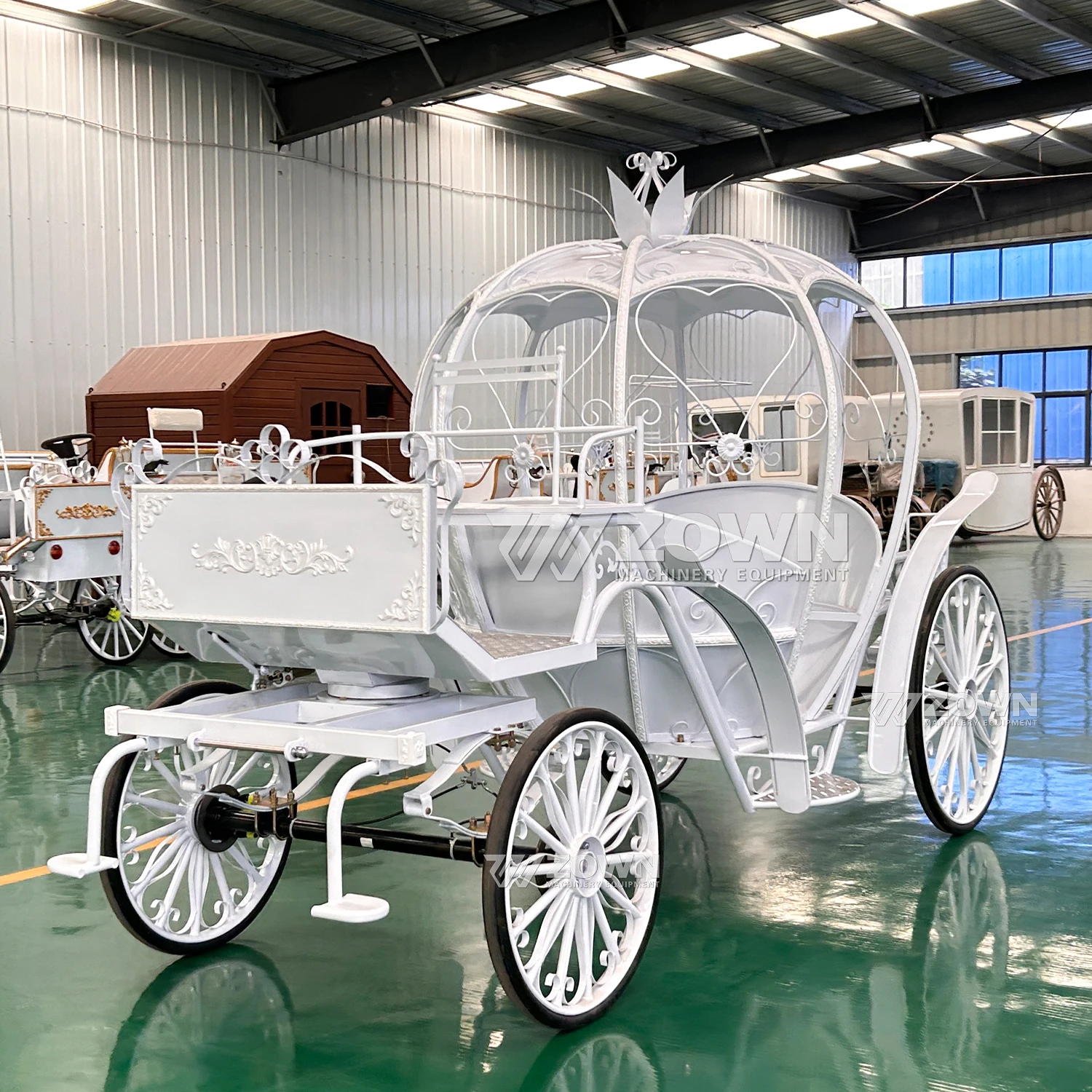 Factory direct sales Special transportation Fantasy princess pumpkin carriage Electric carriage for sale