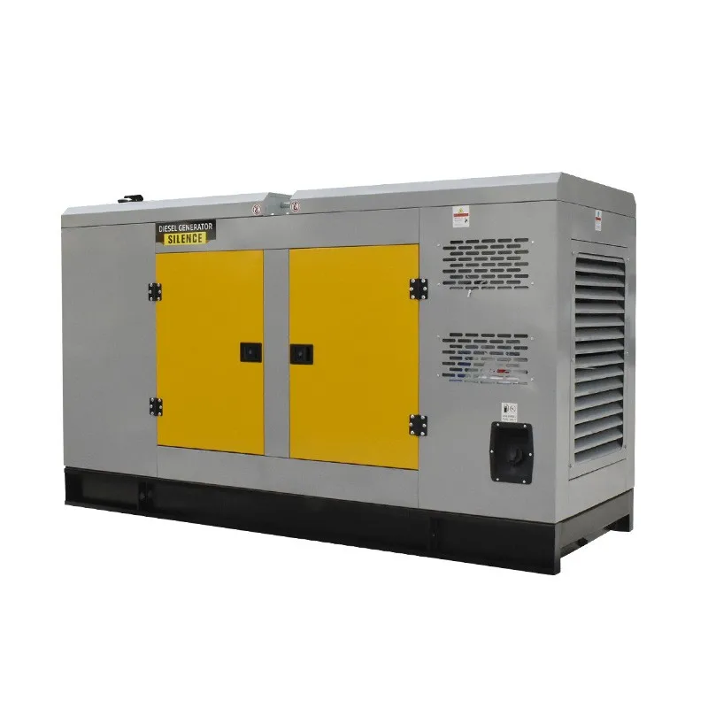 Hot Selling 100kw 125kva Weifang Ricardo industrial standby silent diesel generator set with high quality