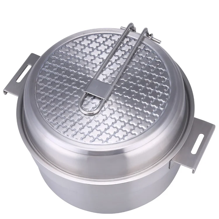 Портативная посуда для 4 человек портативный набор посуды из нержавеющей стали с сумкой кемпинга