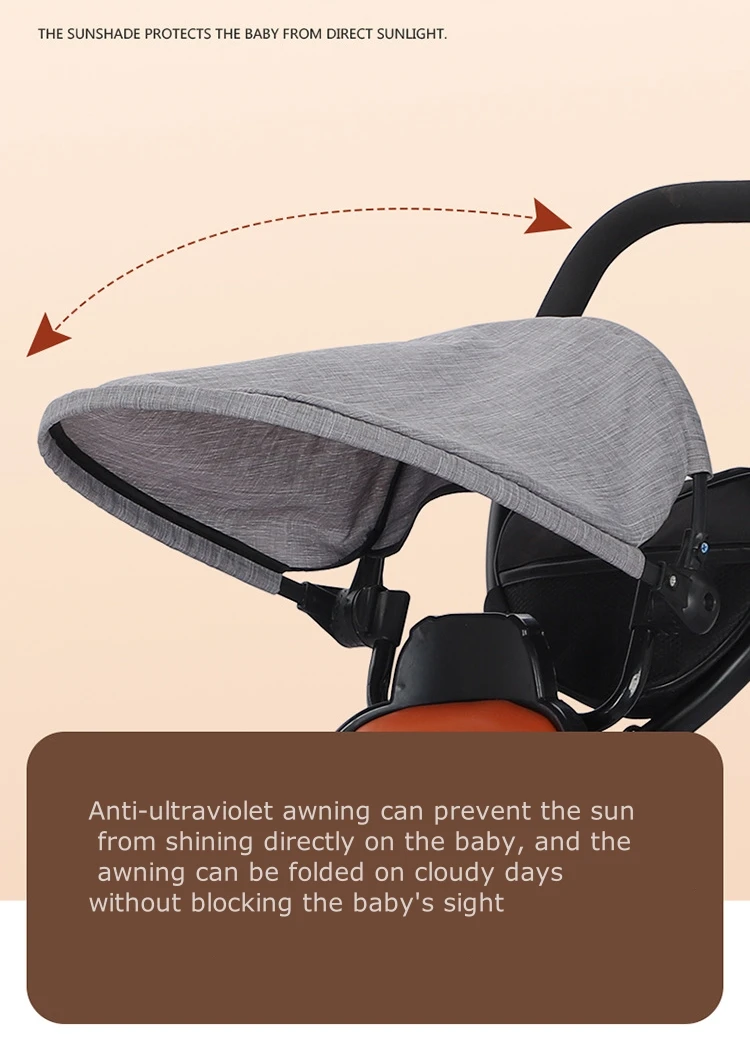 Hot Sales Hummer Model Two-person Baby Tricycle Double Row Baby Trolley 2 Seat Folding Kids Stroller 0-6 Years 3 Wheel Kids Bike