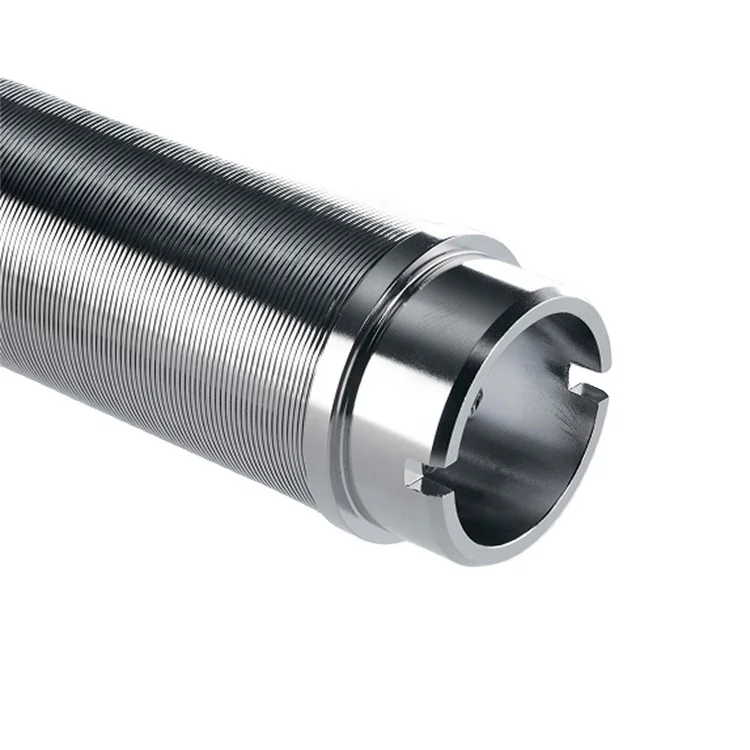 Custom Supplier Eco-Friendly Johnson Wire Screen Pipe 304 Stainless Steel Mesh Pipe Beer Liquefied Filtration Industrial