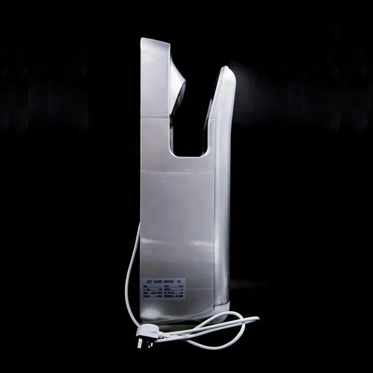 Electric commercial hand dryer black for hotel usage