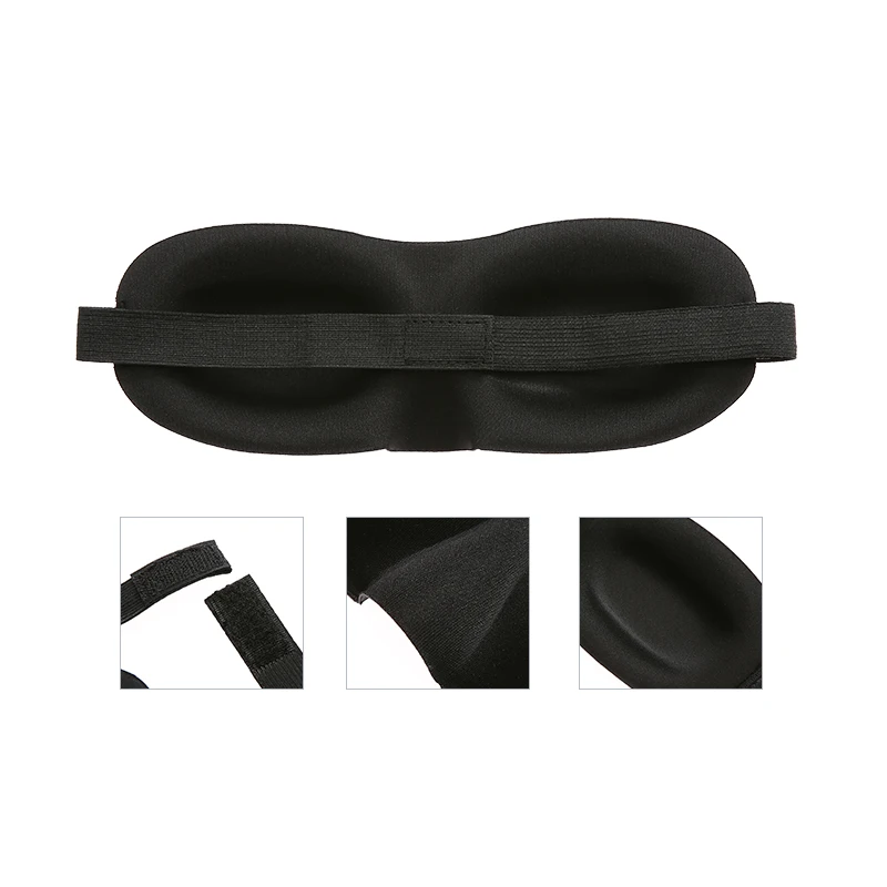 Blocking Light 3d eyemask soft and comfortable Stereo nose 3D Contoured Travel blindfold Factory customization