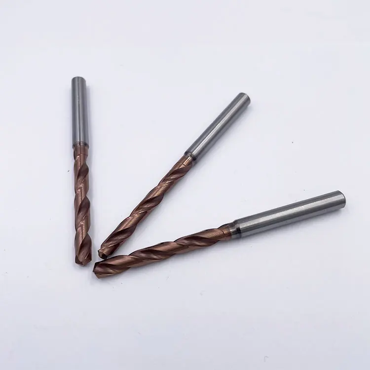 Tungsten Carbide Twist Drill for CNC Machine Tools drilling hole Micro Drill Bit For Steel, Copper, Brass, fresa