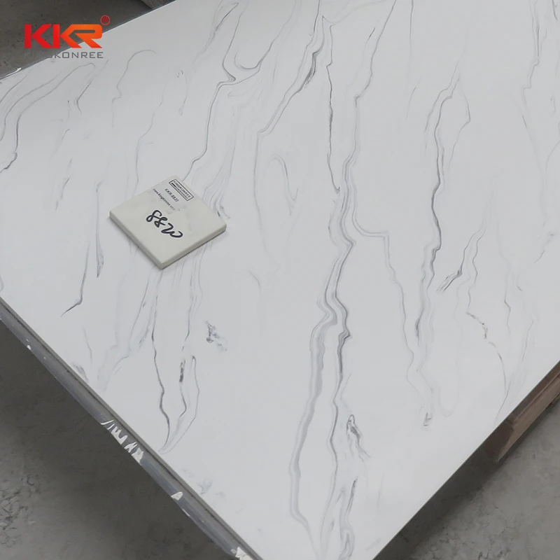 
Natural Marble Pattern Solid Acrylic Solid Surface Artificial Stone Sheets/Big Slabs 