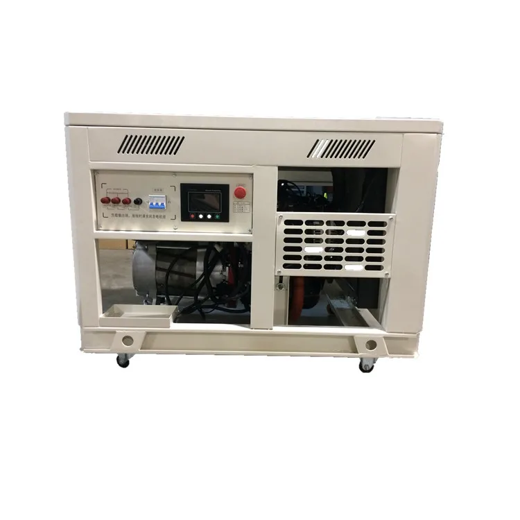 CE approved 18KW 20kw to 500kw methane genset Silent Portable biogas/natural gas/CNG/LNG Turbine gas Generator price
