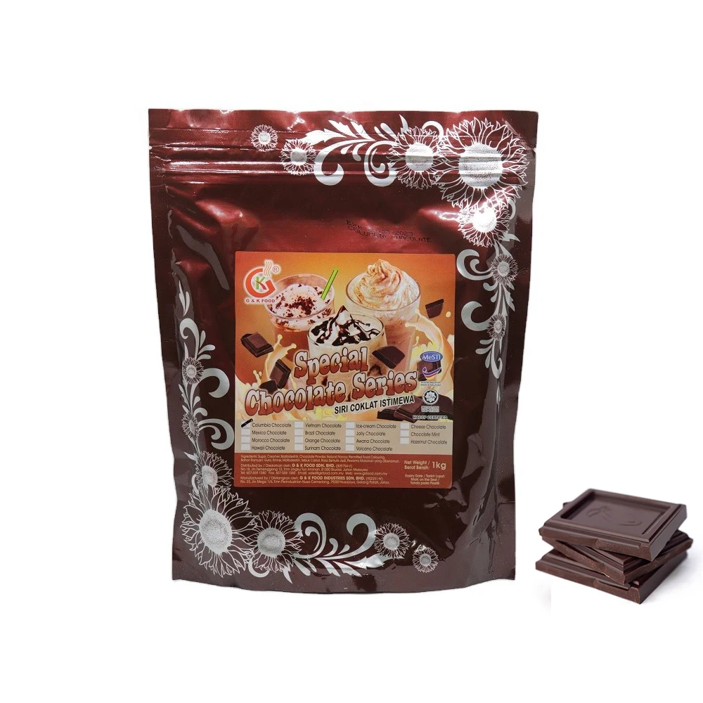 Malaysia Chocolate Powder Brazil for Taiwan milk tea 1kg