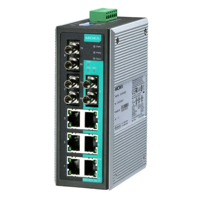 Новые оригинальные EDS-309 серии 9-портовые неуправляемые коммутаторы Ethernet