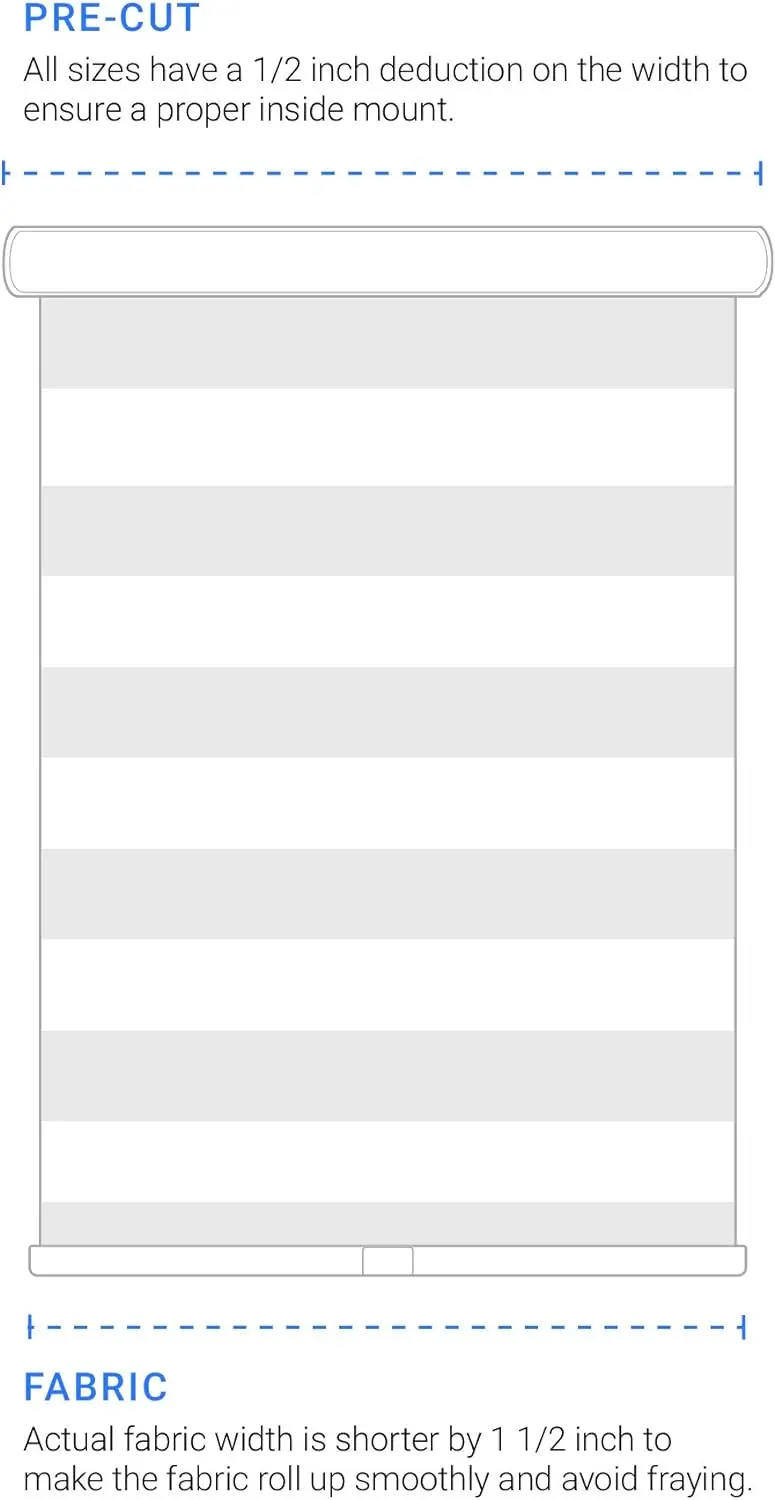 Cordless Dual Layer Zebra Blind Free-Stop Light Filtering Zebra Roller Shades semi automatic double spring roller blind