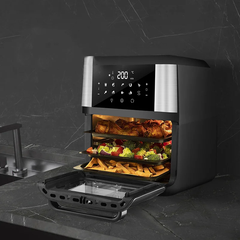 Hot Selling Electric Oven Air Fryer Large Capacity 12l commercial Smart Digital Air Fryer