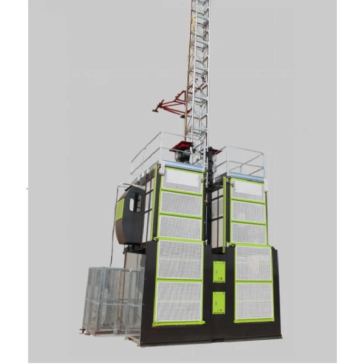 China professional manufacturer hoist lift construction site elevator