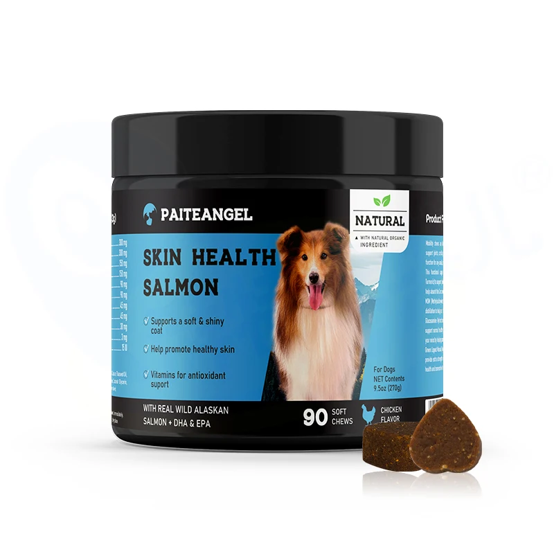 Omega Bites Soft Chews Omega 3 For Dogs To Support Skin And Health Fish Oil Vitamin Joint Support fur health for dogs salmon oil