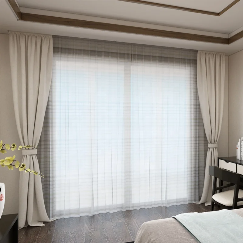 Honeymoon Custom The Curtains Living Room Grommet Sheer Window Curtain For Home