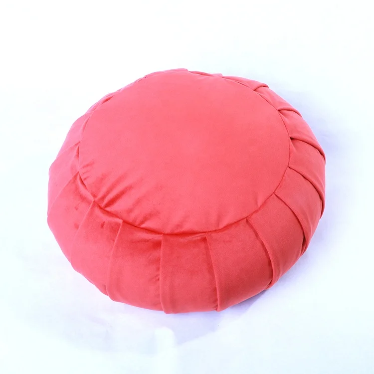 Многофункциональная подушка круглой формы для йоги zafu buckwheat