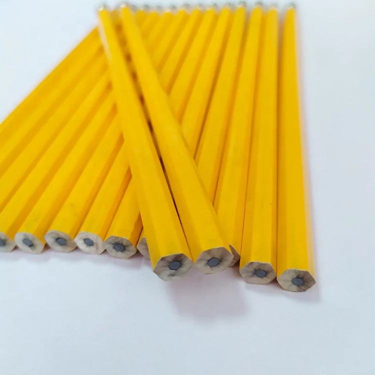 Free Sample Wood Pencil Factory High Quality HB Pencil Wholesale Standard Student Wood Pencils Custom Logo And Brand Stationery