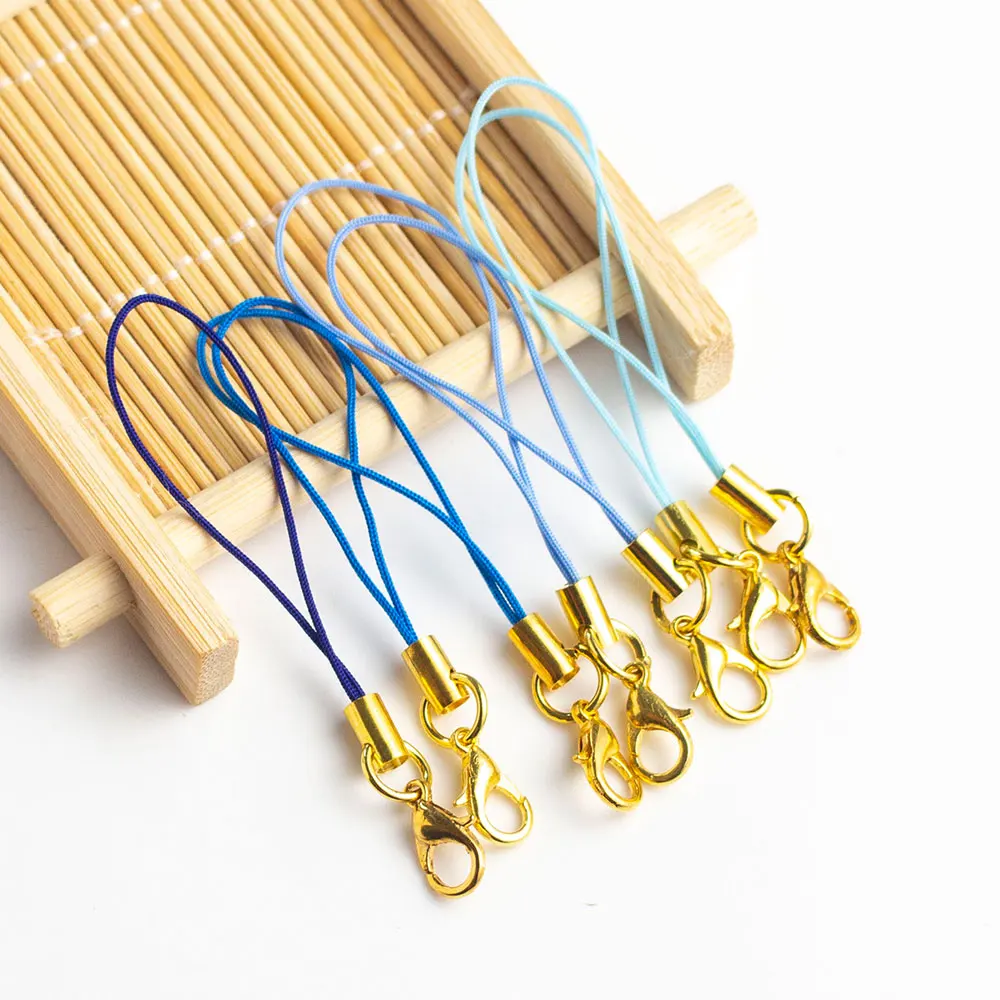 Mobile Phone Rope Lobster Clasp Golden Lanyard Diy Handmade Accessories Connector Hook Fastener Making
