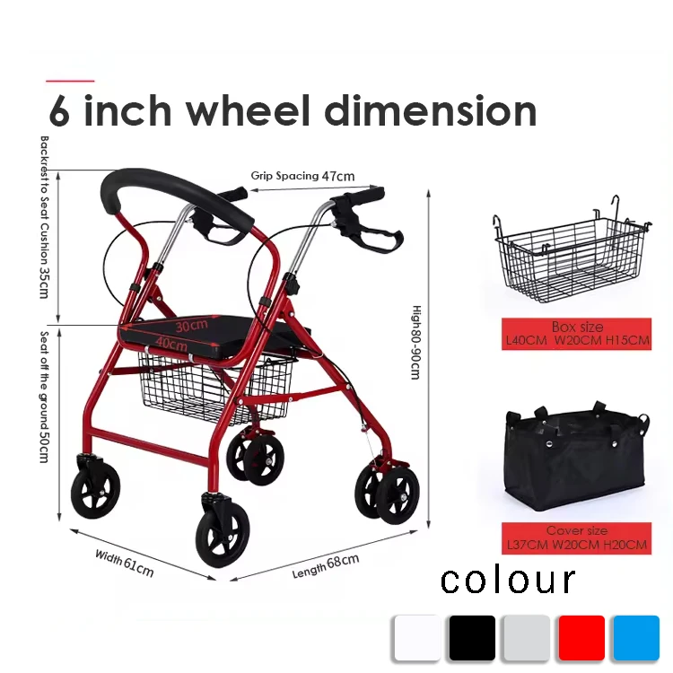 Folding Aluminum Walking Assist Device Machine For Disabled Elderly People Patient Upright Walker Rehabilitation Equipment