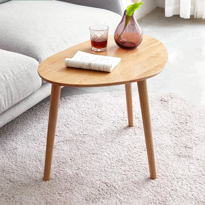 Good seller North European Style Wooden Coffee Table designs in solid white oak Living room furniture