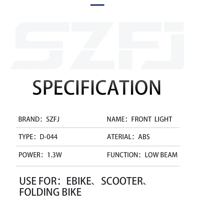 Daytime Running Light Ebike Mini Electric Bike Accessories Led Lights Ebike Lighting