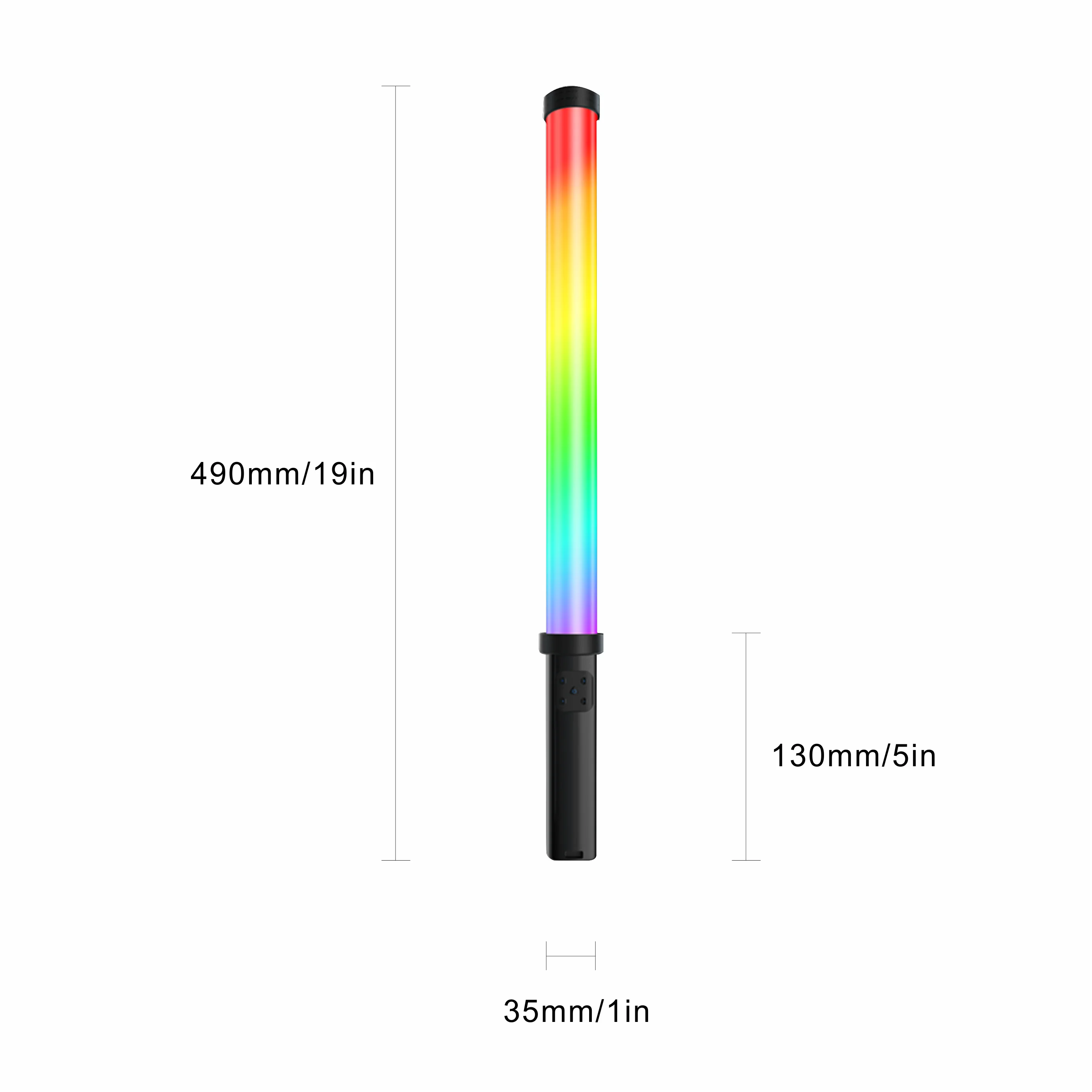 Hot sales Colorful RGB LED Tube Video Lighting professional video studio camera equipment rechargeable led video light stick