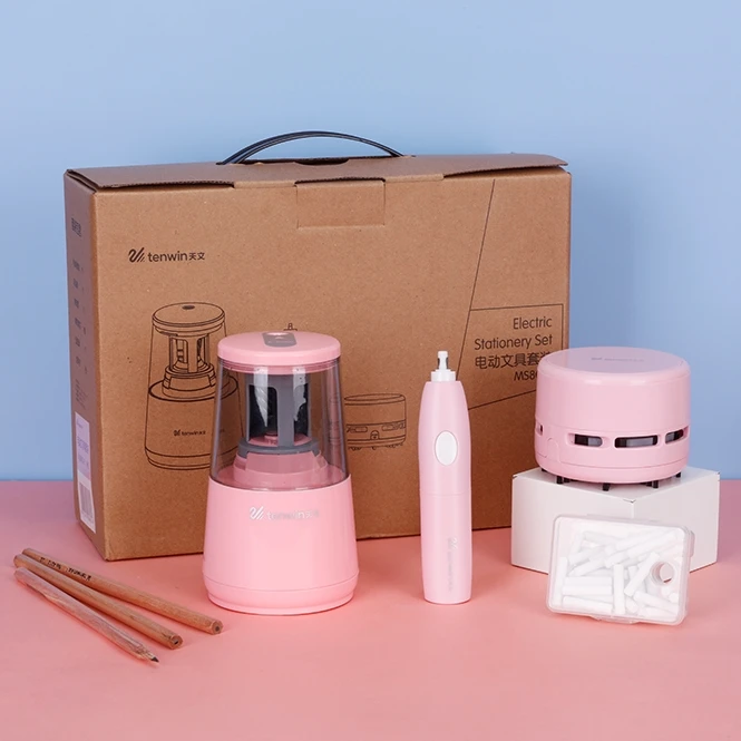 Tenwin 8082 Wholesale Custom Back To School Items Cartoon Mini Stationary Set Customisable Gifts