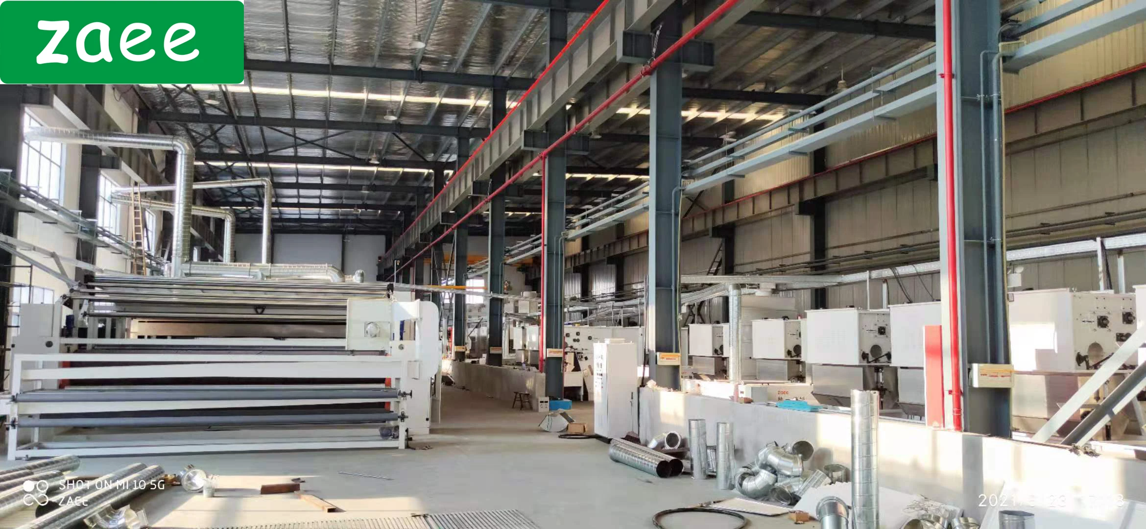 Химическая спрей вата Нетканая производственная линия