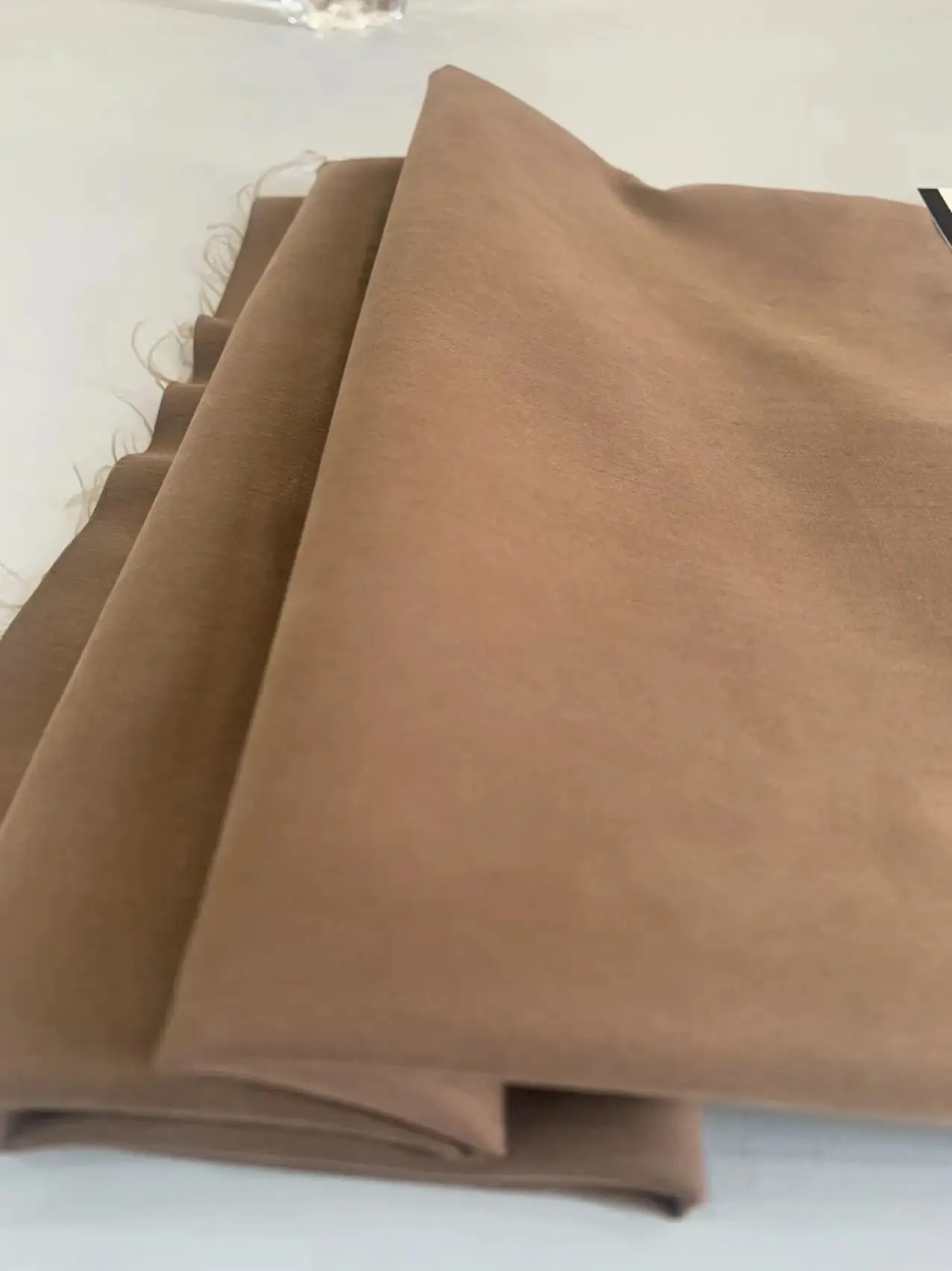 2024 Wholesale Hot Selling 60% Lyocell 40% Sorona Sateen Jet Dyeing Fabric Solid Dyed Fabrics For Clothing