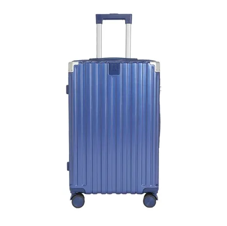 Hard shell PC travel digital code lock safety luggage portable trolley case 4 wheels high quality waterproof carry on suitcase