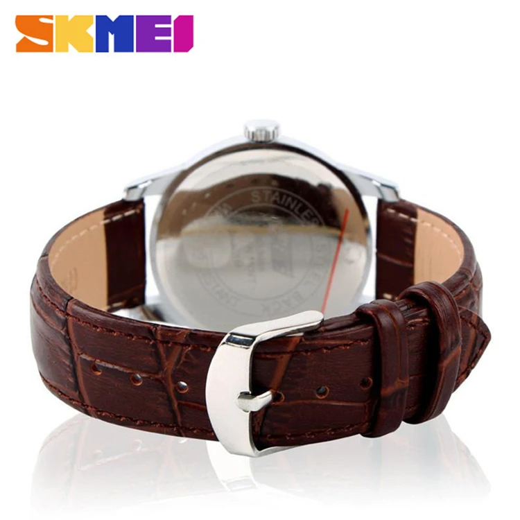 2021 SKMEI 9058 brand watches men quartz business fashion casual watch date women lover couple 30m waterproof wristwatches