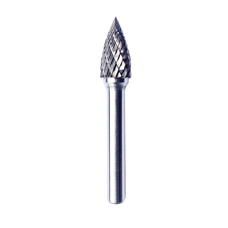 Model GX double Spiral flute Tungsten carbide rotary file