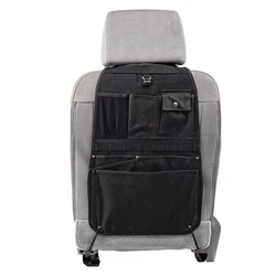 Custom  Multi Pockets Boot Car Organizer  Hanging Foldable Rectangular 600D Polyester Auto Rear Seat Back Storage Bag