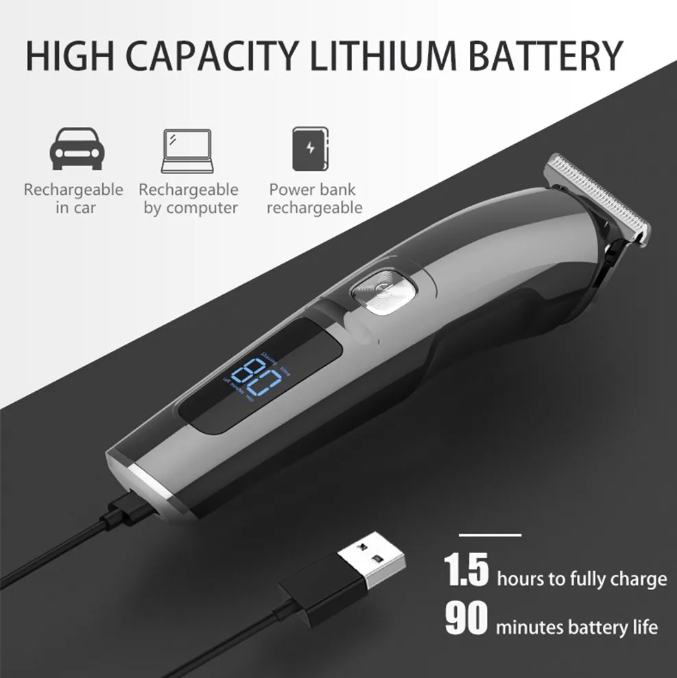 FANKE multifunctional electric hair clipper customized FK-8688 waterproof hair clipper set 5 in 1 hair clipper for men