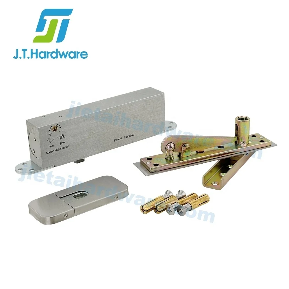 Frits Jur gens System M+ Concealed Wooden Door Hydraulic Self Closing Adjustable Center Bottom Pivot