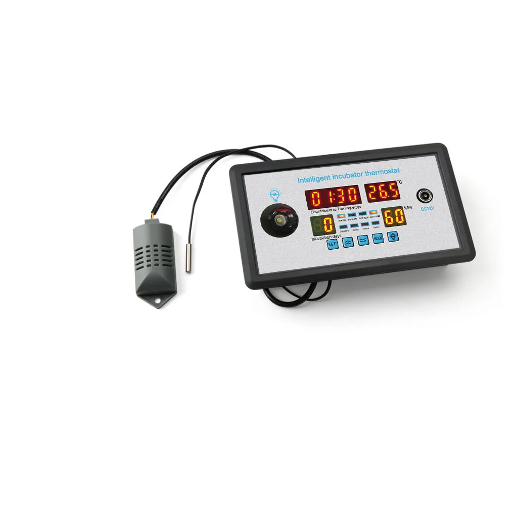 ZFX-W9002 Dual LED Digital Thermoregulator Thermometer Hygrometer Temperature Humidity Sensor Humidistat Thermostat