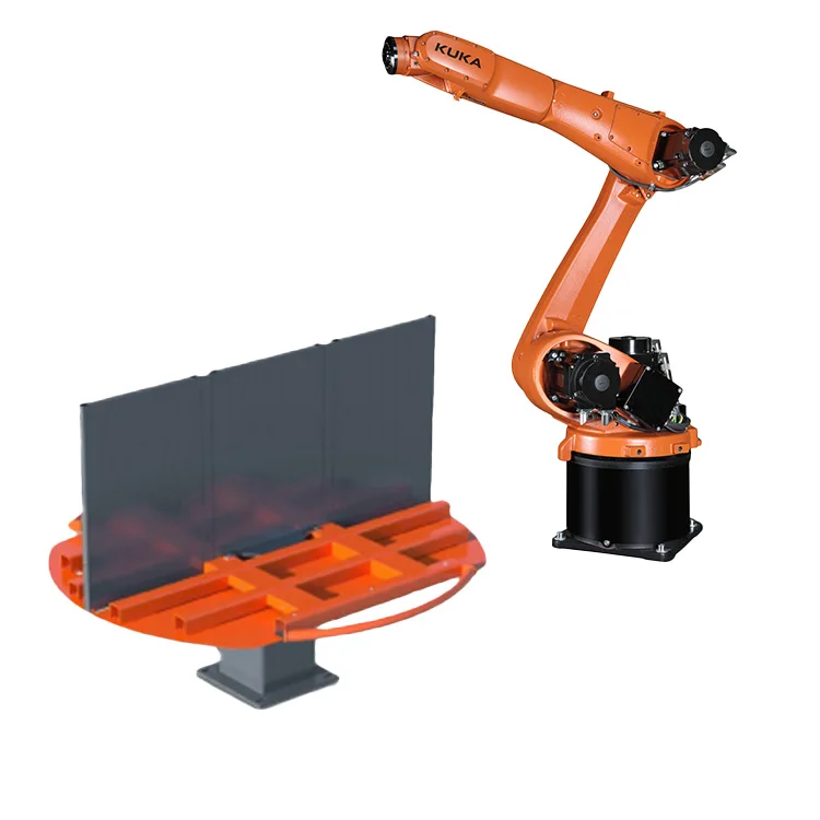 KUKA KR 360 R2830 Robotic System Efficient ARC MIG Welding Equipment with KP1-V2T M Automatic Positioner